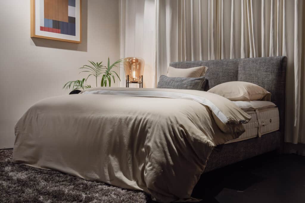 Chambre mise en scène à Nandrin